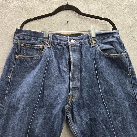 VINTAGE Levi's 501 XX Men Jeans 38X32 Blue Denim Original Fit Straight Y2K